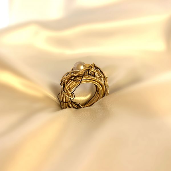 'Unite' Pearl Ring - Image 4