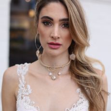 Bridal 'waterfall' Chocker Necklace